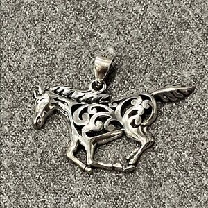 Sterling Horse Pendant